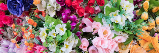 Floral Explosion Wheelchair banner