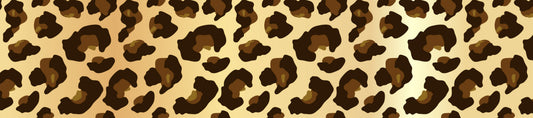 Leopard Print walker license plate