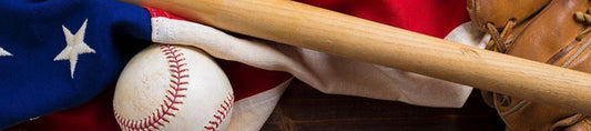 Baseball with bat