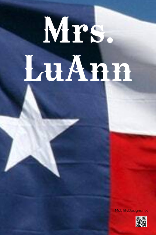 Texas flag scooter